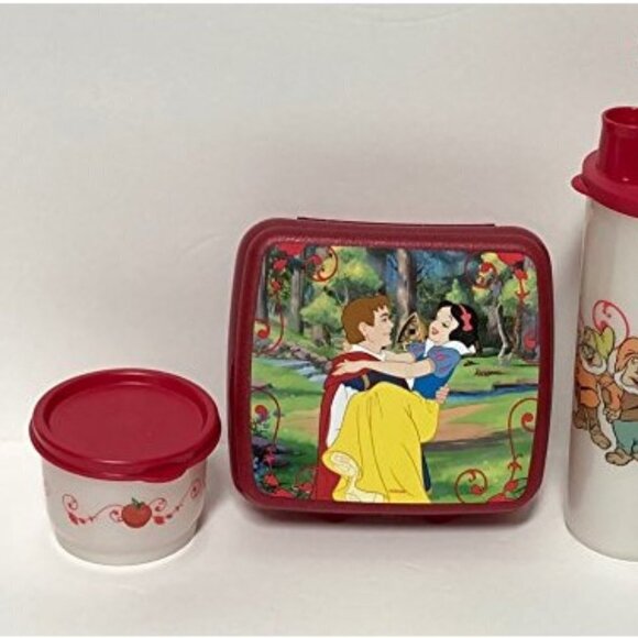 NEW Tupperware Snow White 3 Piece Lunch Set - Picture 3 of 5
